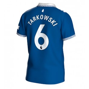 Everton James Tarkowski #6 Replica Home Stadium Shirt 2023-24 Short Sleeve